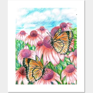 Butterflies Posters and Art